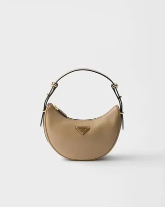 Prada Arqua Small Leather Shoulder Bag