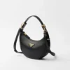 Prada Arqua Small Leather Shoulder Bag