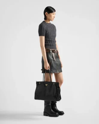 Prada Bonnie Extra-Large Leather Handbag