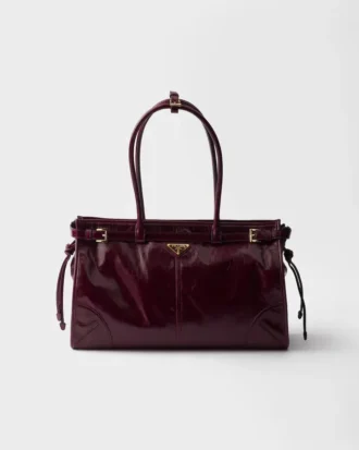 Prada Bonnie Large Leather Handbag