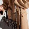 Prada Bonnie Large Leather Handbag