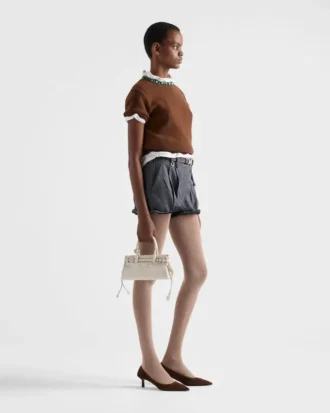 Prada Bonnie Leather Mini Handbag