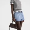 Prada Bonnie Leather Mini Handbag
