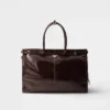 Prada Bonnie Leather Tote Bag