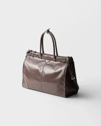 Prada Bonnie Leather Tote Bag