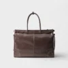 Prada Bonnie Leather Tote Bag