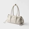 Prada Bonnie Medium Antiqued Leather Tote Bag