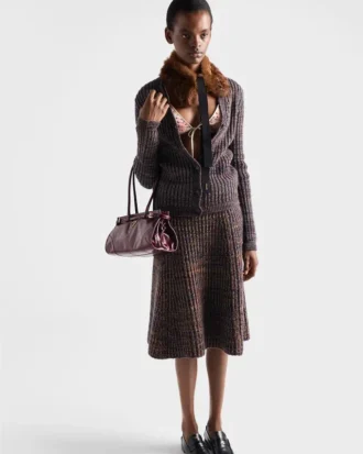 Prada Bonnie Medium Leather Handbag