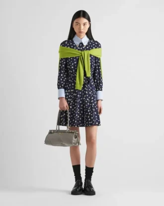 Prada Bonnie Medium Leather Handbag