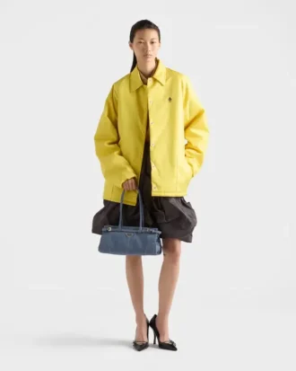 Prada Bonnie Medium Nubuck Leather Handbag