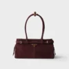 Prada Bonnie Medium Suede Handbag