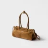 Prada Bonnie Medium Suede Handbag