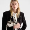 Prada Bonnie Mini Printed Leather Handbag