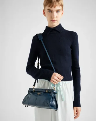 Prada Bonnie Small Leather Shoulder Bag