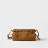 Prada Bonnie Small Suede Shoulder Bag