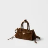 Prada Bonnie Suede Mini Handbag