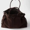 Prada Bonnie Suede Tote Bag