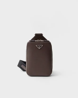 Prada Brique Saffiano Leather Bag