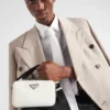 Prada Brique Saffiano Leather Bag