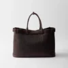 Prada Buckle Nappa Leather Bag