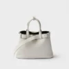 Prada Buckle Small Leather Handbag with Belt