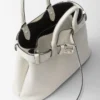 Prada Buckle Small Leather Handbag with Belt