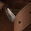 Prada Buckle Suede Bag with Belt
