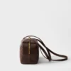 Prada Carry Antiqued Leather Top-Handle Mini-Bag