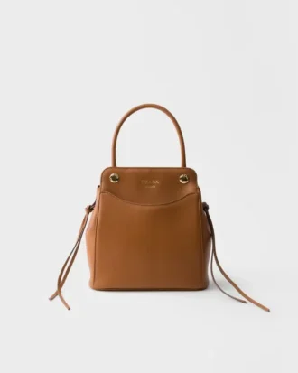 Prada Carry Mini Leather Handbag