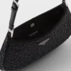Prada Cleo Satin Bag with Crystals