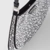 Prada Cleo Satin Bag with Crystals
