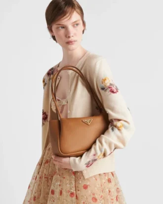 Prada Darling Medium Leather Shoulder Bag