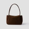 Prada Darling Medium Suede Shoulder Bag