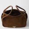 Prada Darling Suede Hand Bag