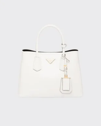 Prada Double Medium Saffiano Leather Bag
