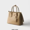 Prada Double Medium Saffiano Leather Bag