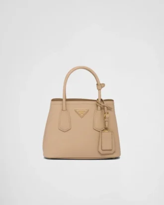 Prada Double Small Saffiano Leather Bag