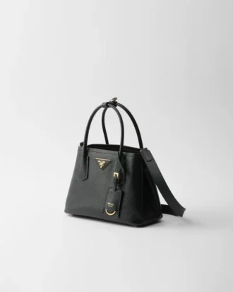 Prada Double Small Saffiano Leather Bag