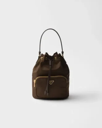 Prada Duet Re-Nylon Bucket Bag