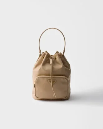 Prada Duet Re-Nylon Bucket Bag