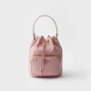 Prada Duet Re-Nylon Bucket Bag