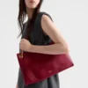 Prada Etude Large Leather Shoulder Bag