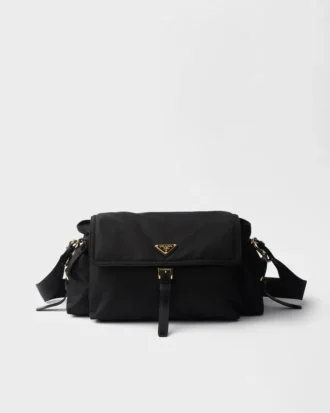 Prada Explore Large Re-Nylon Shoulder Bag with Flap