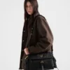 Prada Explore Large Re-Nylon Shoulder Bag with Flap