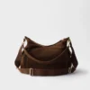 Prada Explore Large Suede Bag