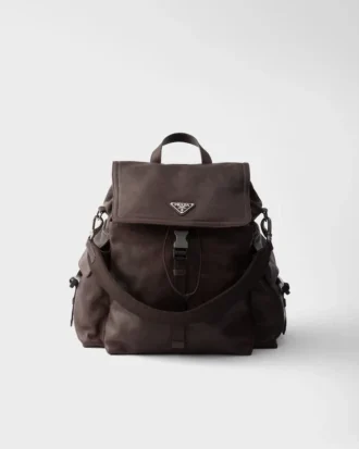 Prada Explore Leather Backpack