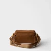 Prada Explore Medium Nappa Leather Shoulder Bag with Flap