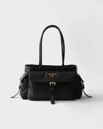 Prada Explore Medium Nappa Leather Tote Bag