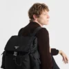 Prada Explore Re-Nylon and Leather Backpack