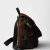 Prada Explore Re-Nylon and Leather Backpack